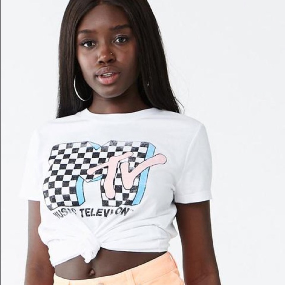 Forever 21 MTV Graphic Tee Shirt Size S